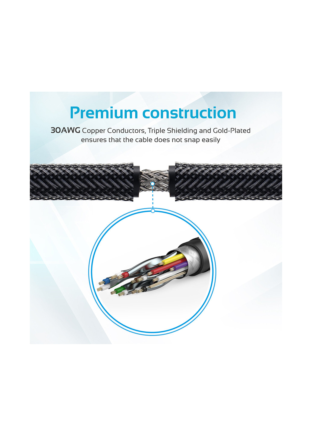 HDMI кабель Black Promate prolink4k1-300 (132703832)