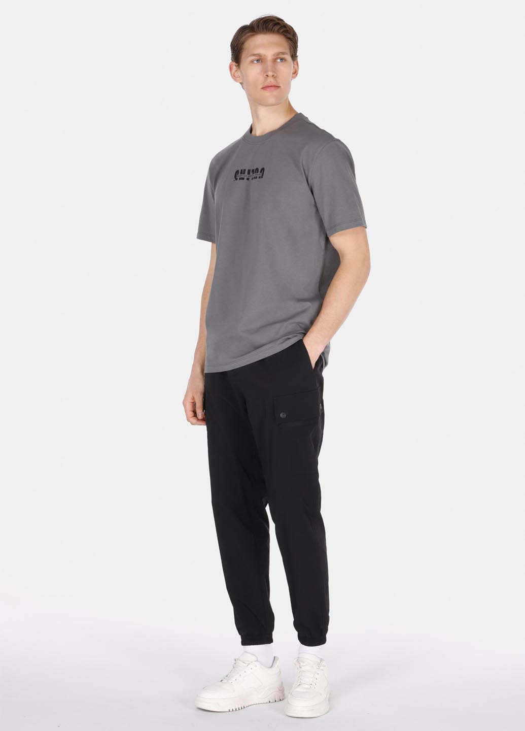 Темно-серая футболка Colin's