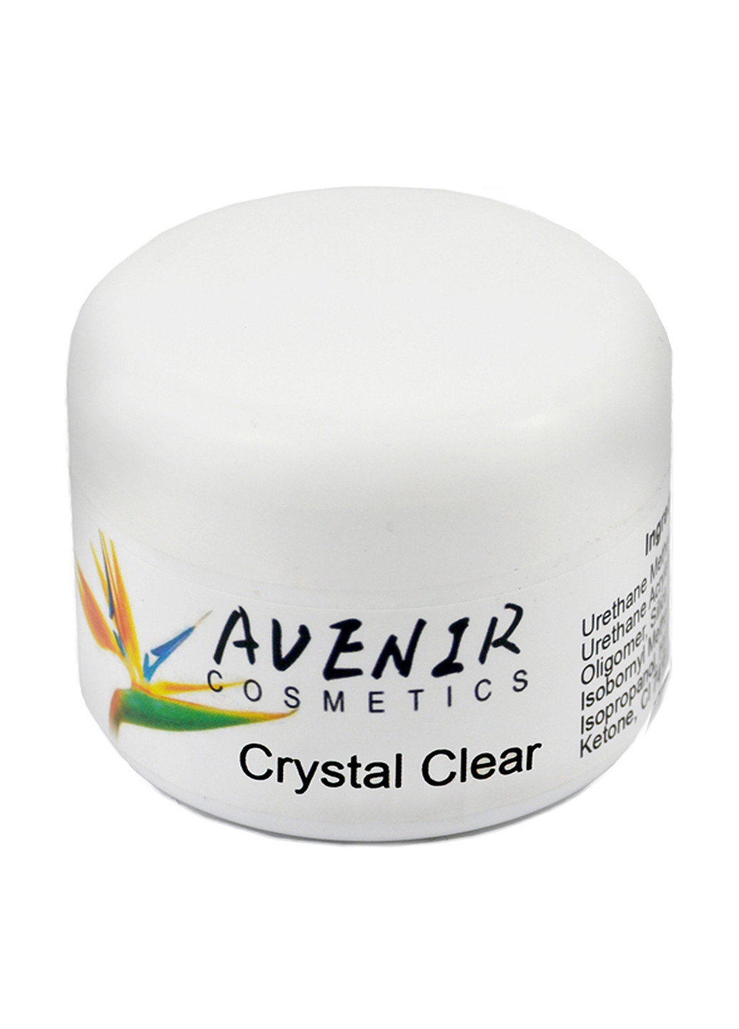 Гель для нарощування нігтів Crystal Clear, 15 мл AVENIR Cosmetics (162947249)