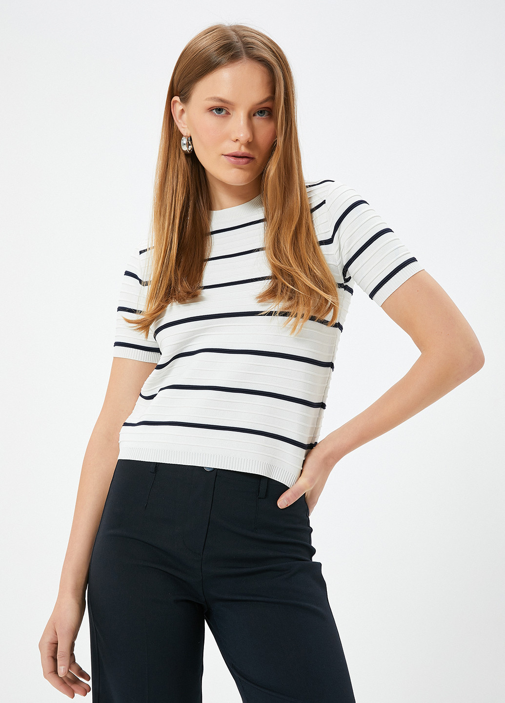 Белый демисезонный джемпер джемпер KOTON