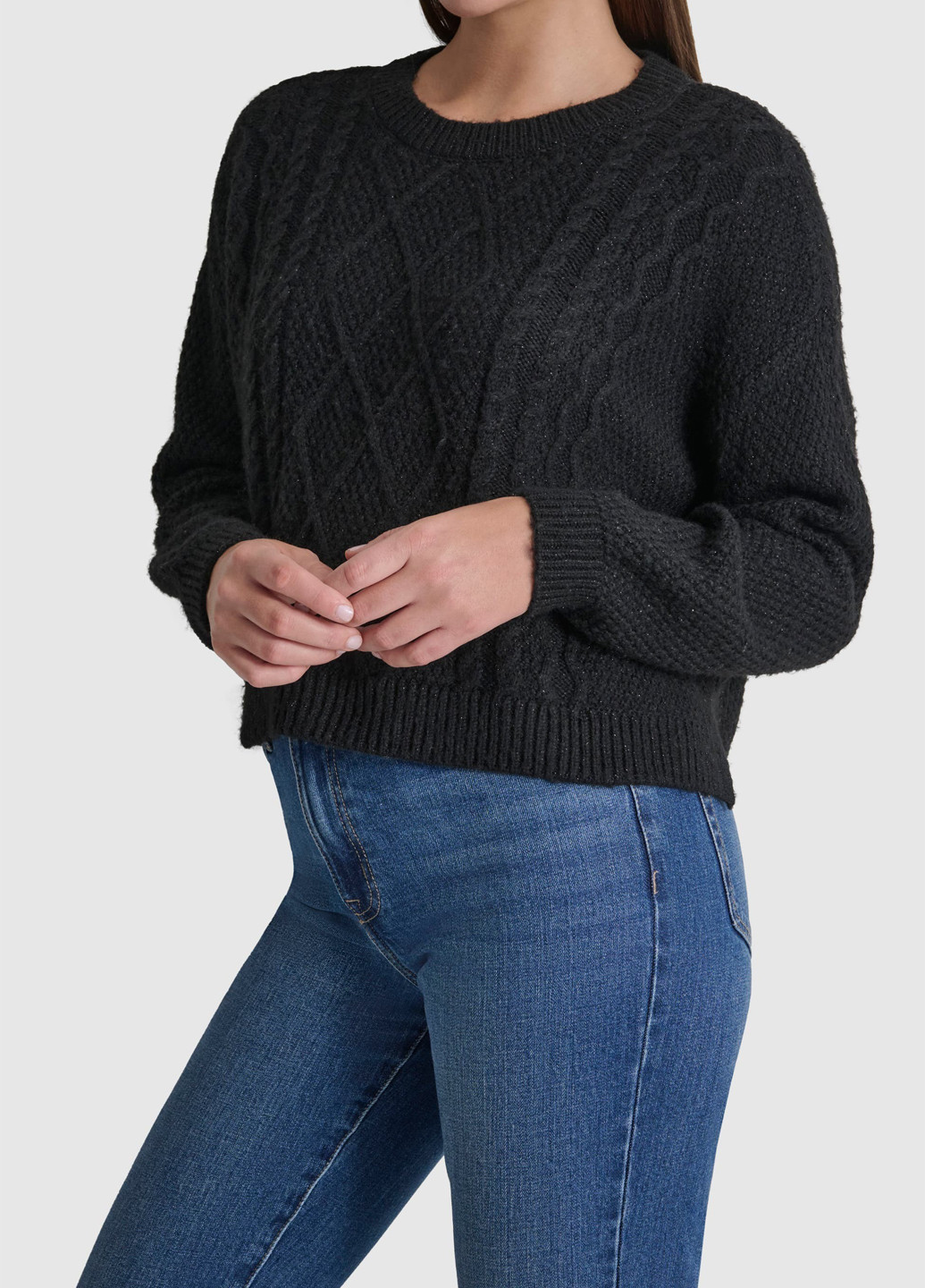 Чорний демісезонний джемпер джемпер DKNY