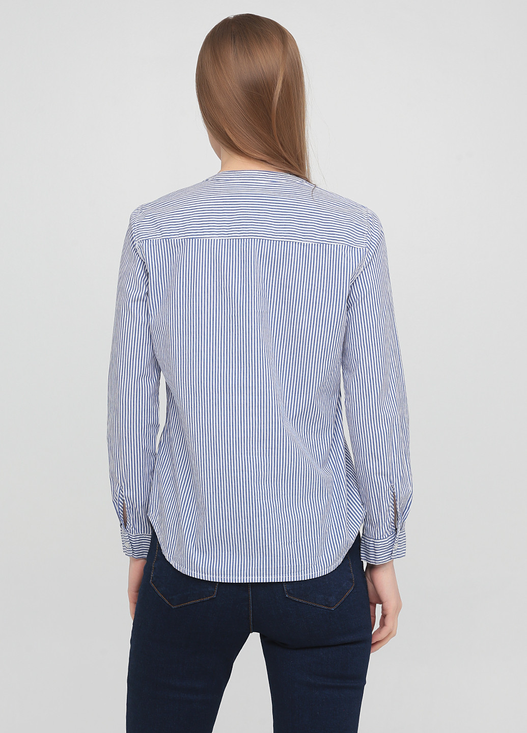 Голубая демисезонная блуза Abercrombie & Fitch
