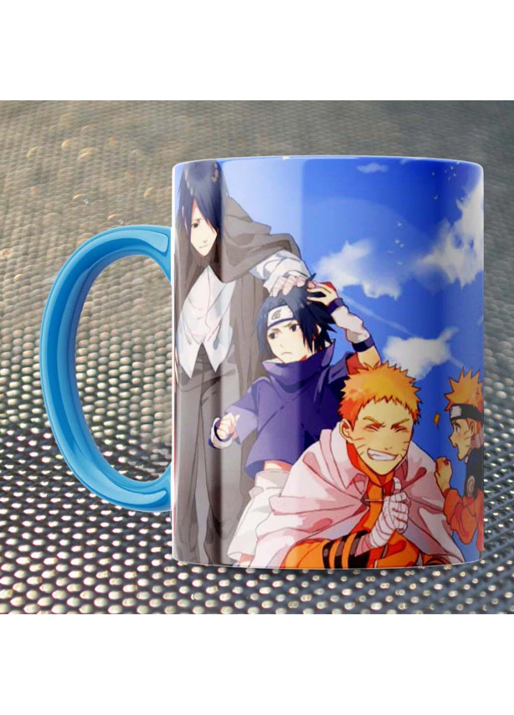 Чашка Gifty Саске Сакура и Наруто взрослые и дети - Naruto 330 мл (254914206)
