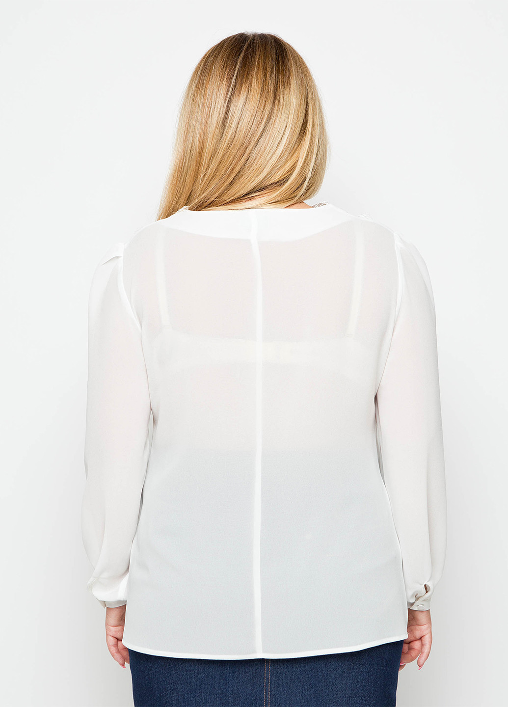 Молочна демісезонна блуза Trand