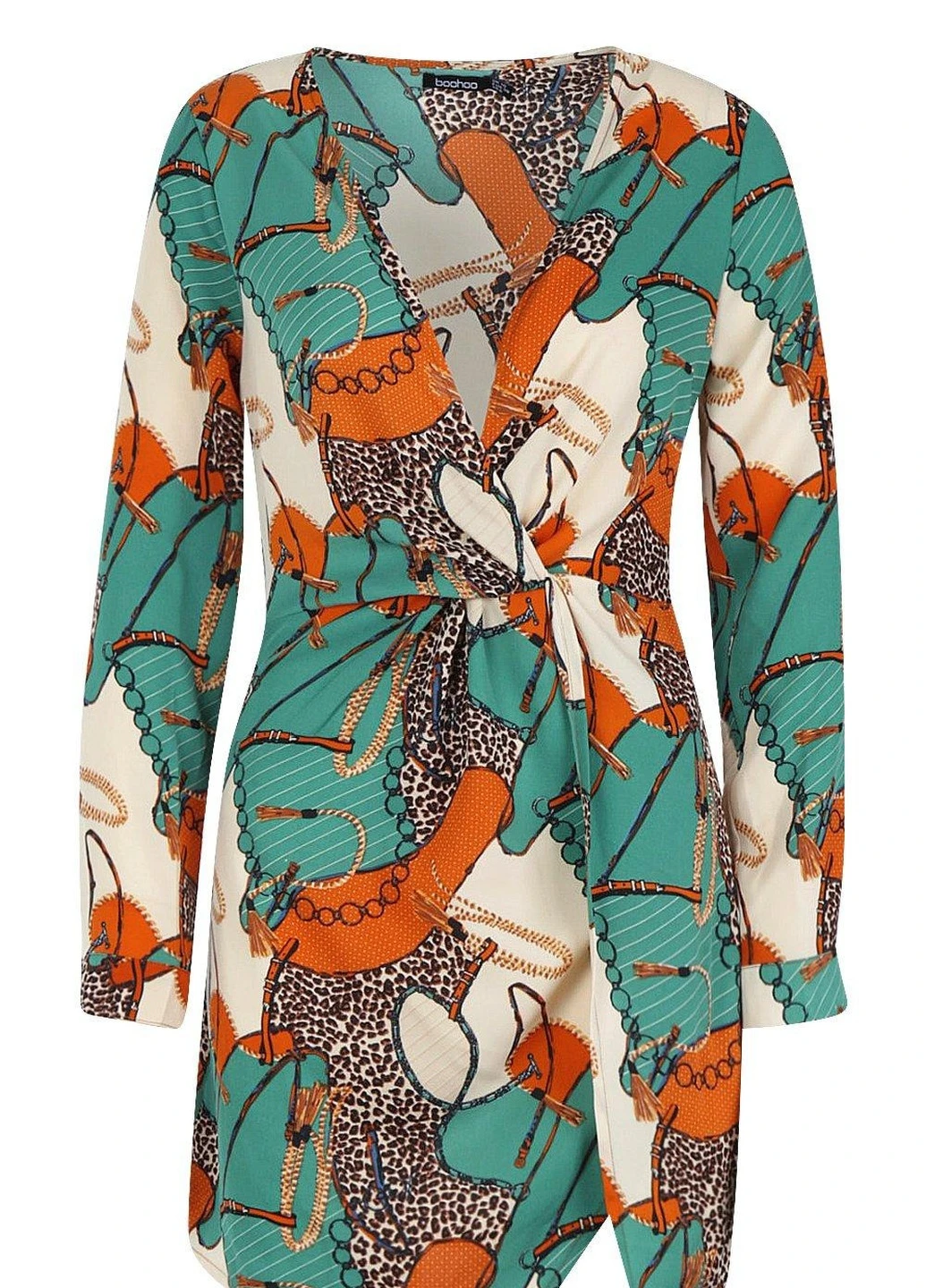 Зелена сукня Boohoo
