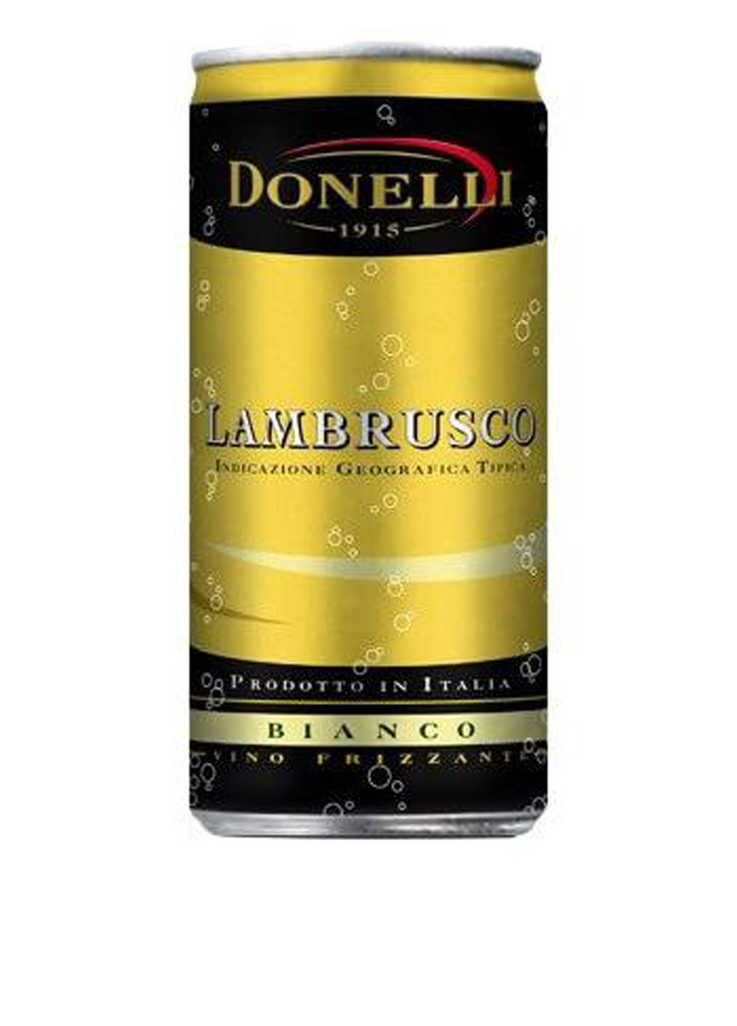 Вино ігристе Lambrusco Emilia біле напівсухе, 0,2 л Donelli біле