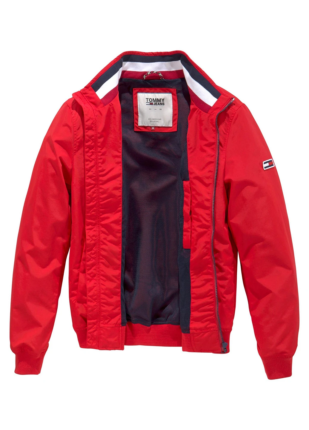 Червона демісезонна вітровка Tommy Jeans