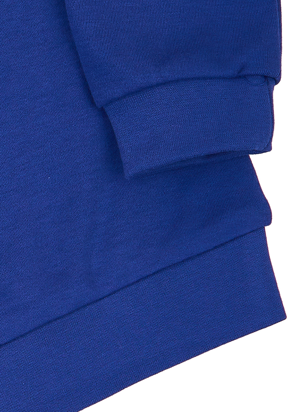 Свитшот Garnamama - Прямой крой рисунок синий кэжуал интерлок, хлопок - (265406563)