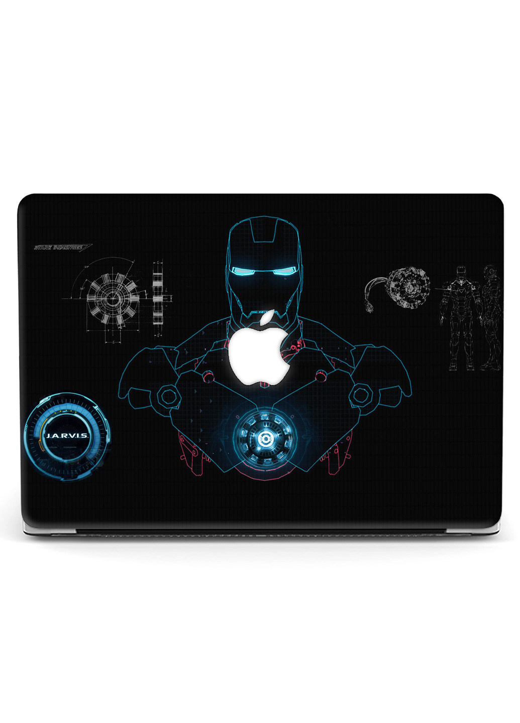 Чохол пластиковий для Apple MacBook Pro Retina 13 A1502 / А1425 Залізна людина (Iron Man) (6352-2106) MobiPrint (218528768)