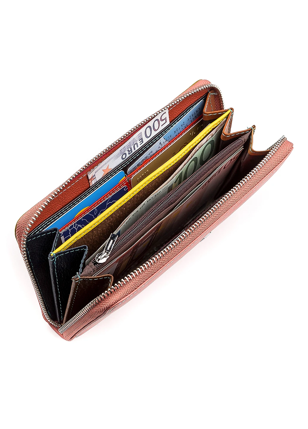 Женский кожаный кошелек 19х10х3 см st leather (229460188)