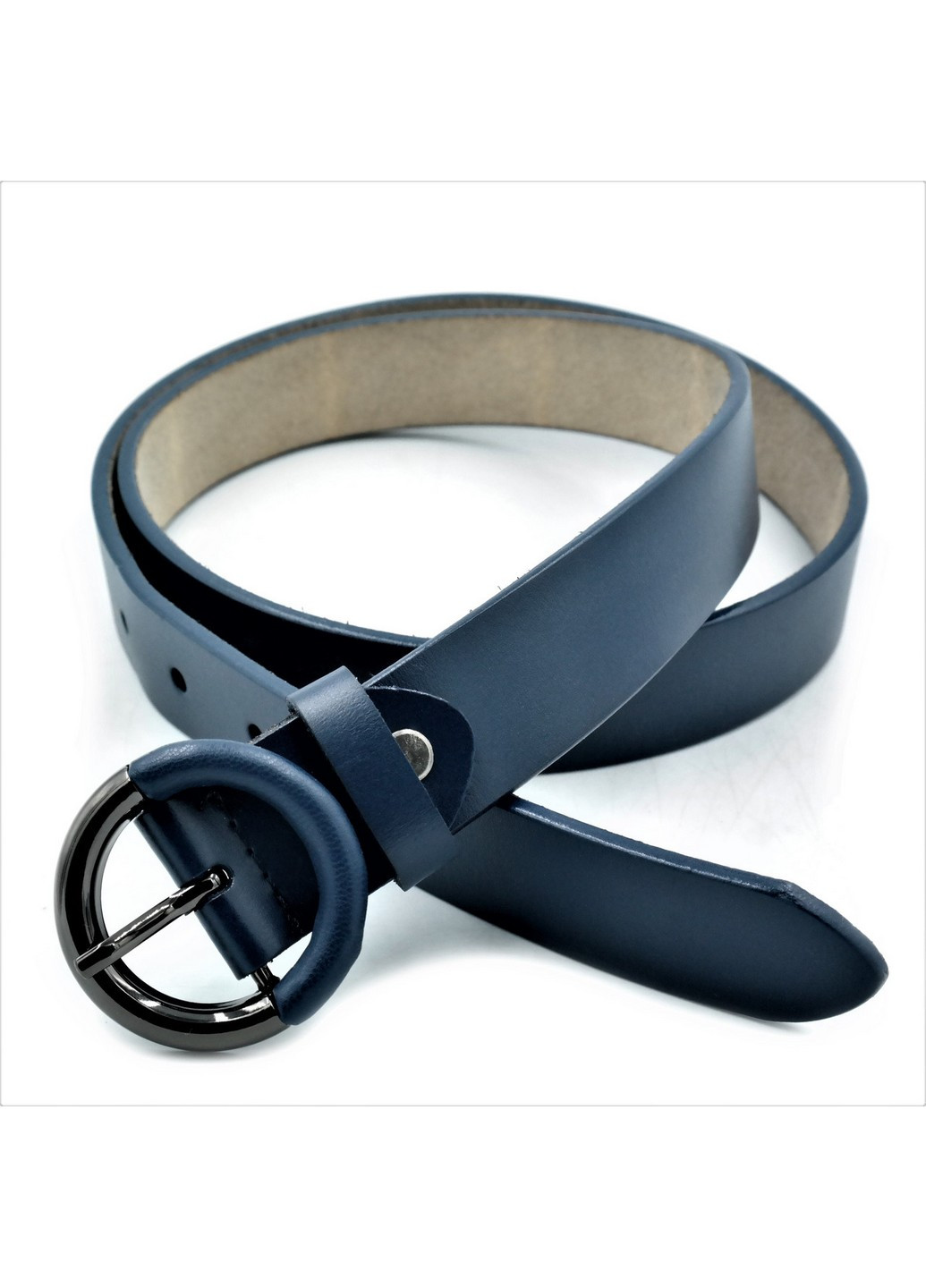 Шкіряний ремінь жіночий 105-115х3 см Weatro (211366350)