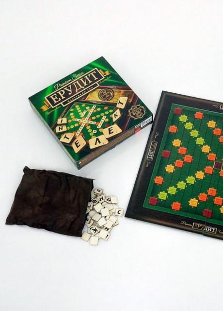 Настільна гра Ерудит, дерев'яна Danko Toys (253991494)