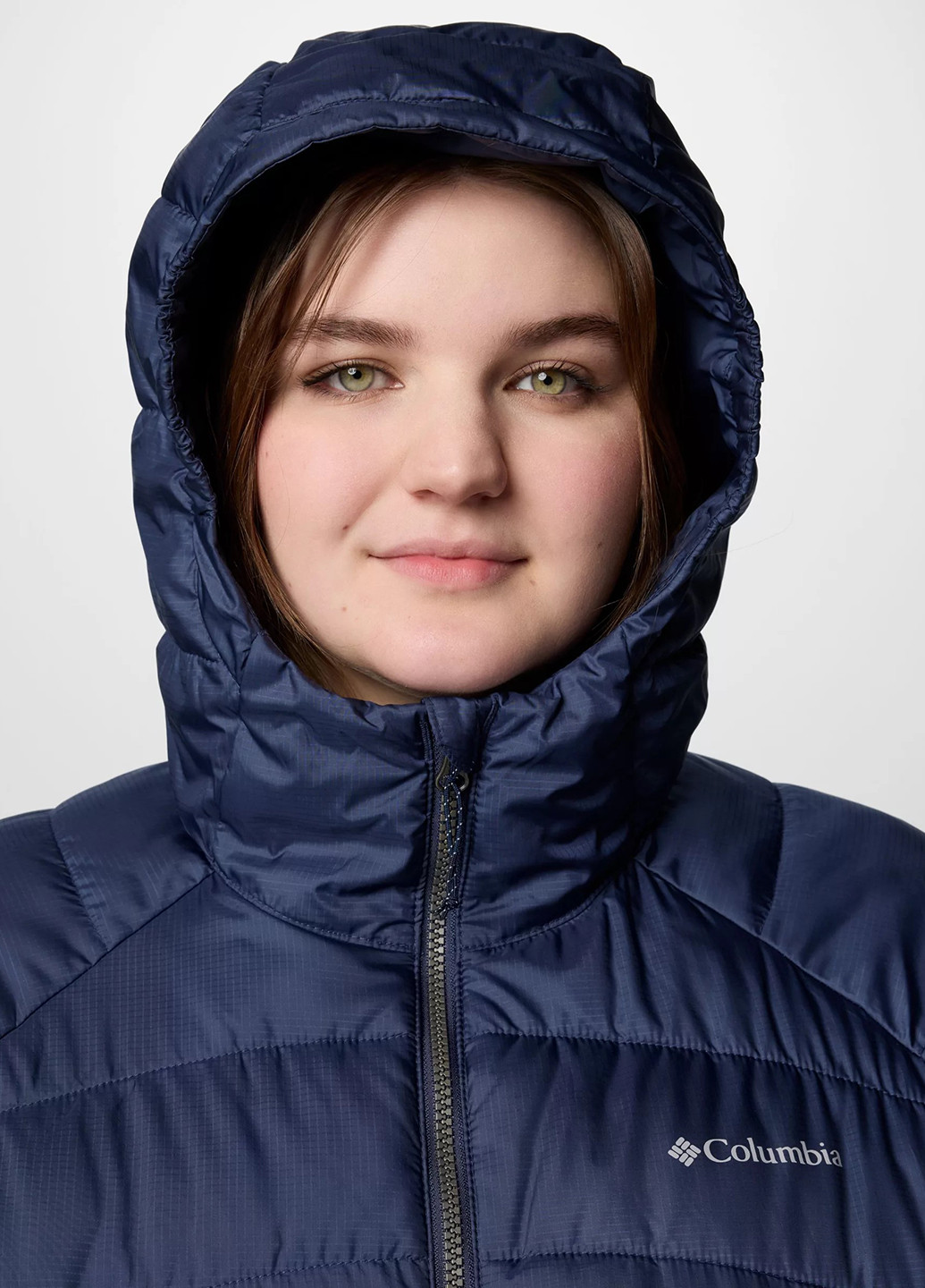 Темно-синяя демисезонная куртка Columbia
