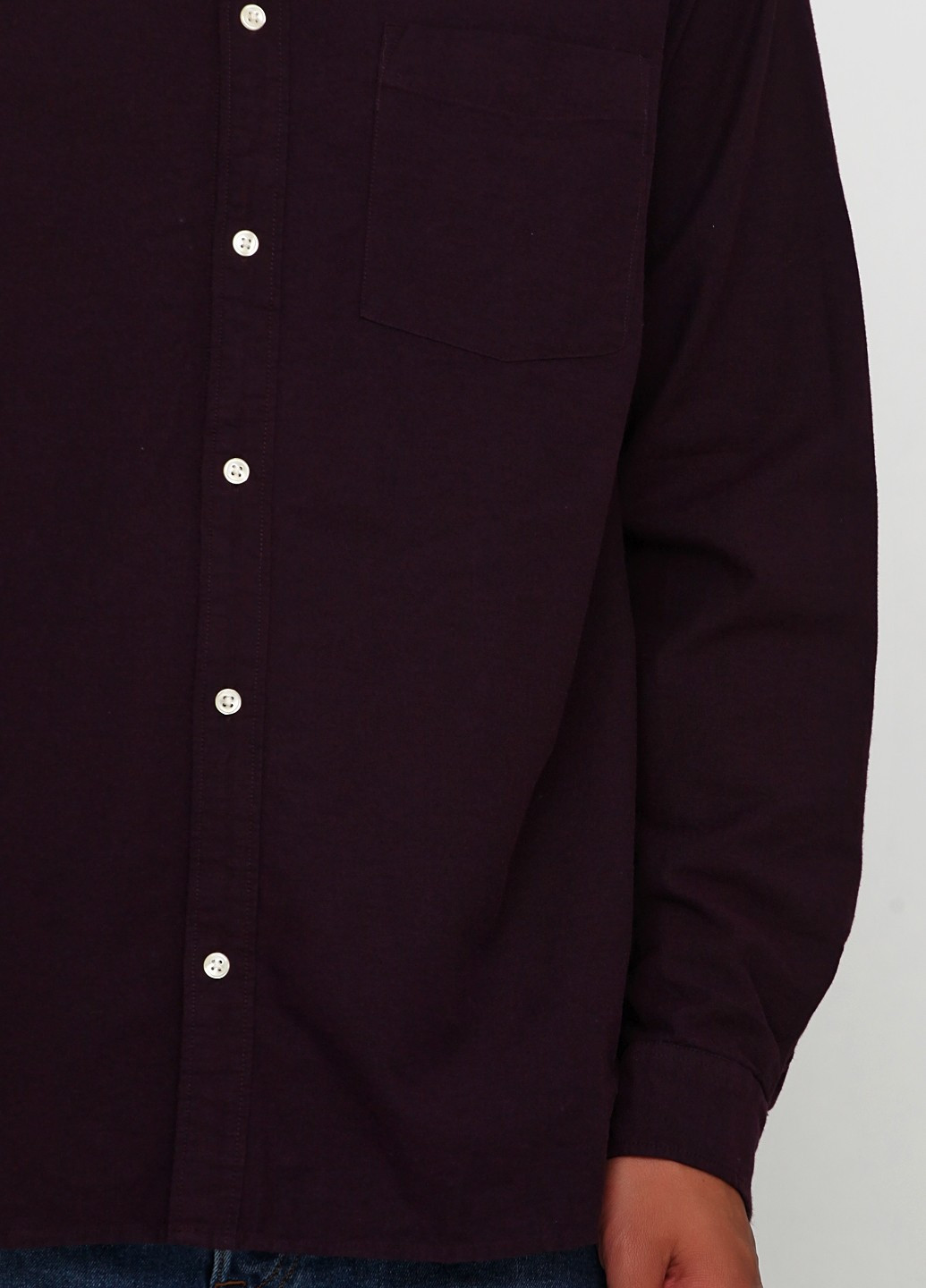 Темно-фиолетовая рубашка H&M