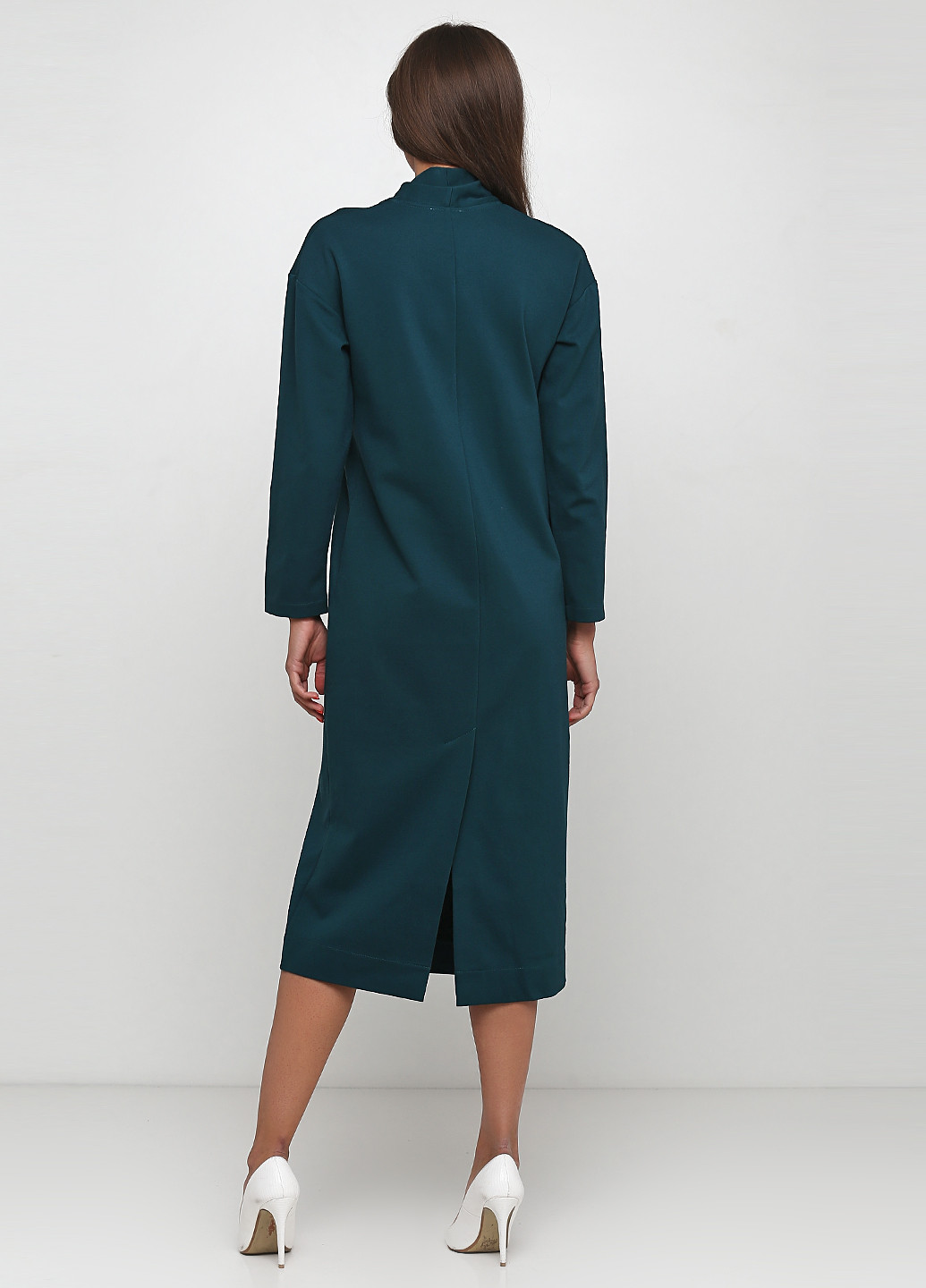 Зеленое кэжуал платье Andre Tan однотонное
