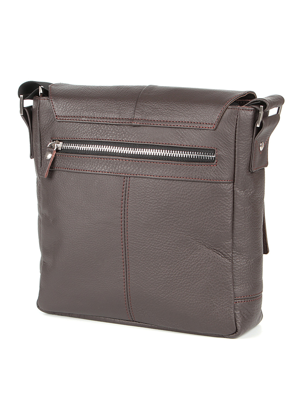 Мужская кожаная сумка 21х23х8 см Shvigel (252127224)