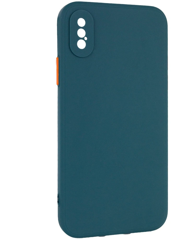Чохол TPU Square Full Camera для Apple iPhone X / XS (5.8 ') Зелений (is_00000042151_1) Epik (229724765)