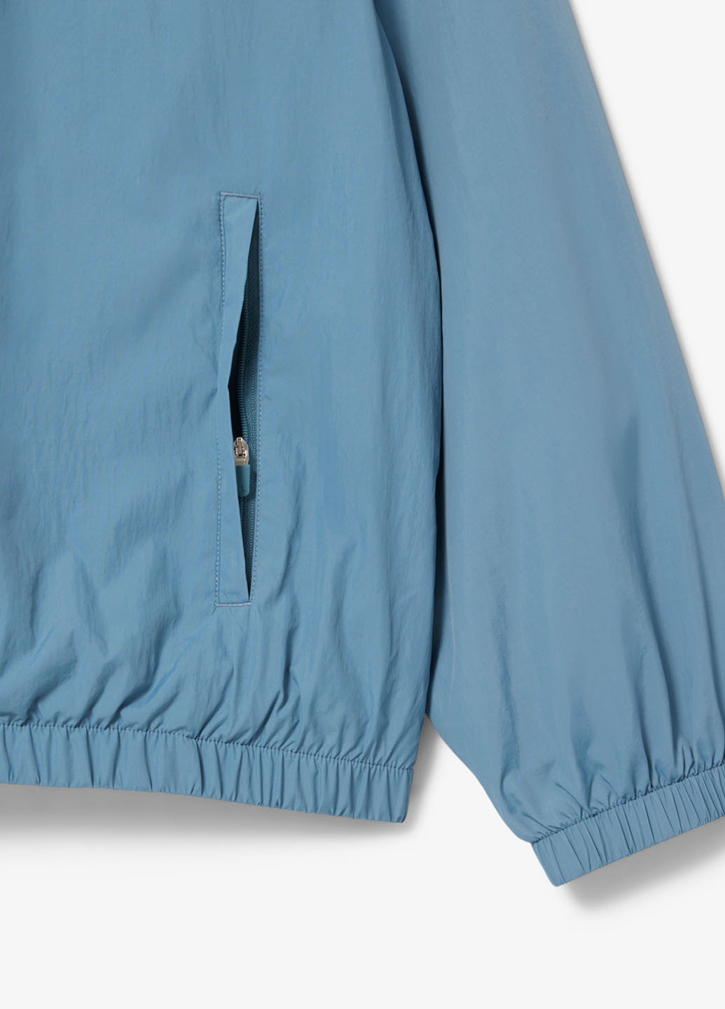 Блакитна демісезонна куртка Lacoste