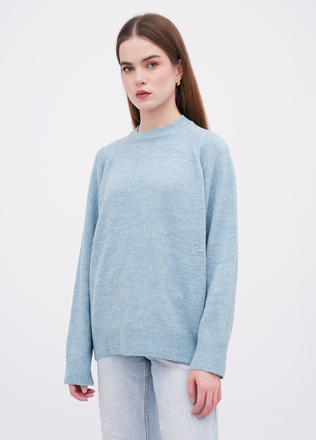 Блакитний демісезонний джемпер джемпер EQUILIBRI