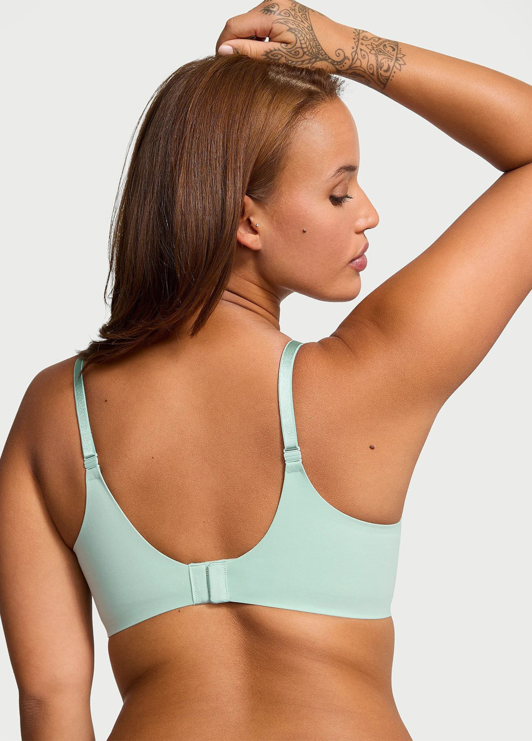 Светло-зеленый демисезонный комплект (бюстгальтер, трусики) Victoria's Secret