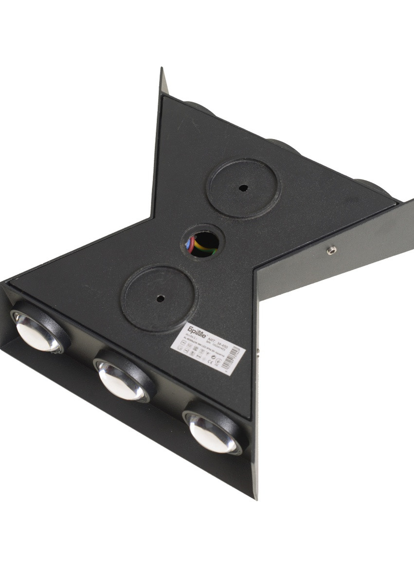 Подсветка AL-603/6х2W NW LED IP54 BK Brille (253965318)