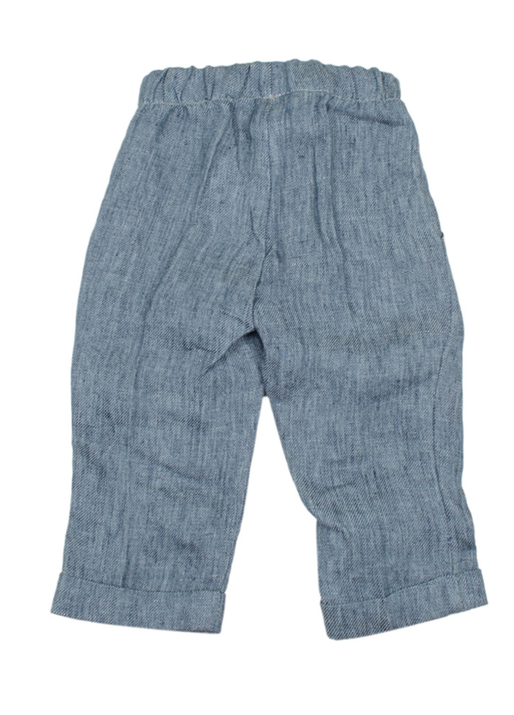 Синие кэжуал демисезонные брюки J.O. Milano