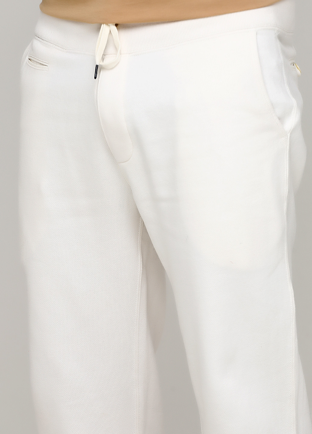 Молочные спортивные демисезонные прямые брюки Ralph Lauren