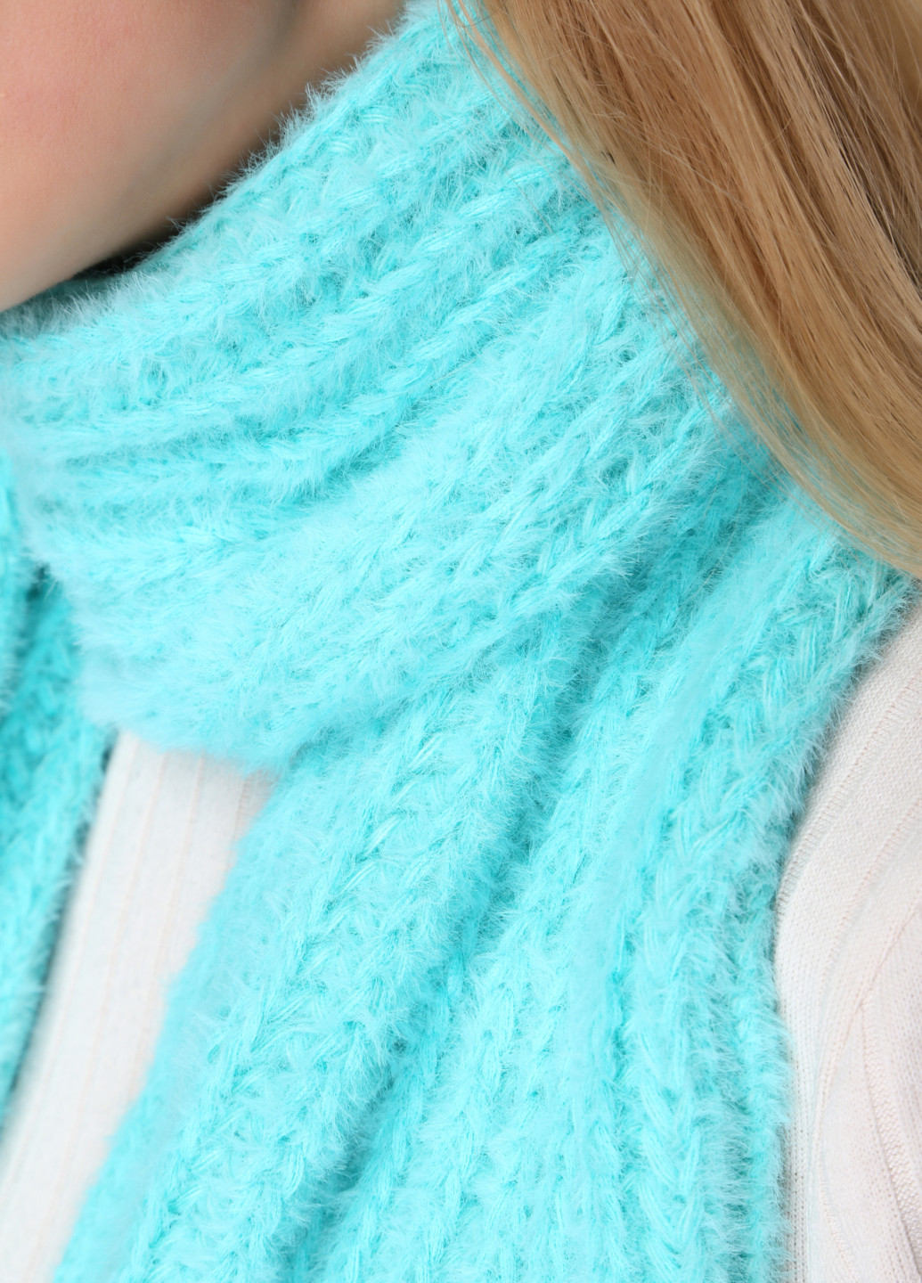 Ангоровий теплий жіночий зимовий шарф 443003 DeMari (251202367)