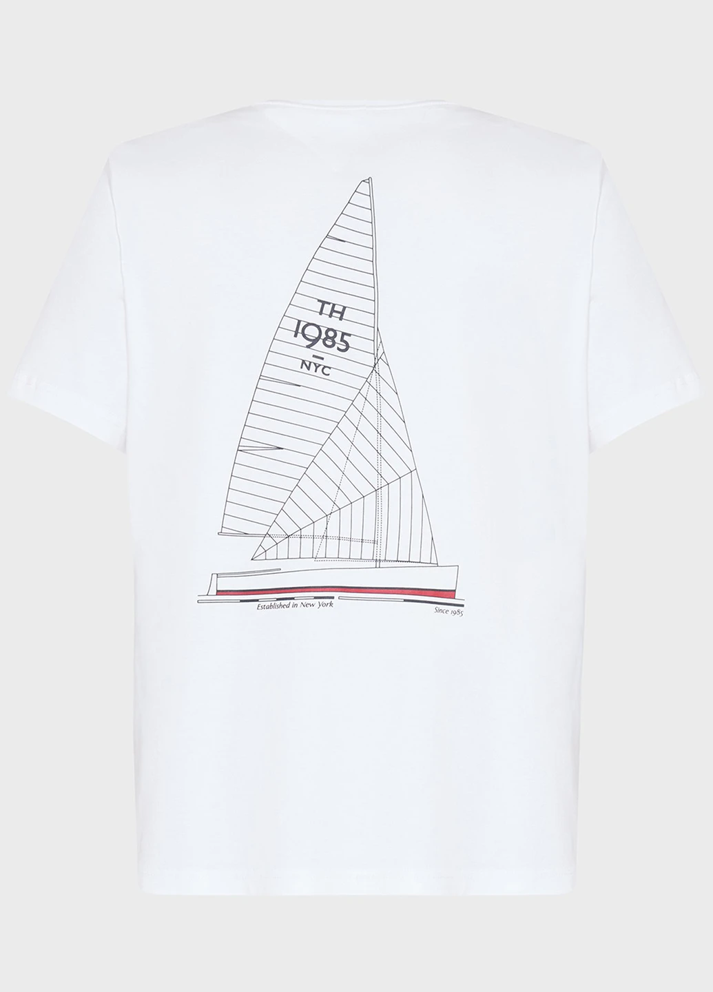 Белая футболка Tommy Hilfiger