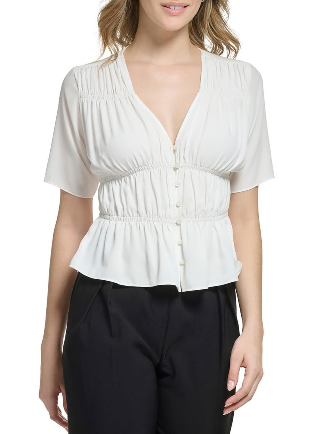 Белая блуза Calvin Klein