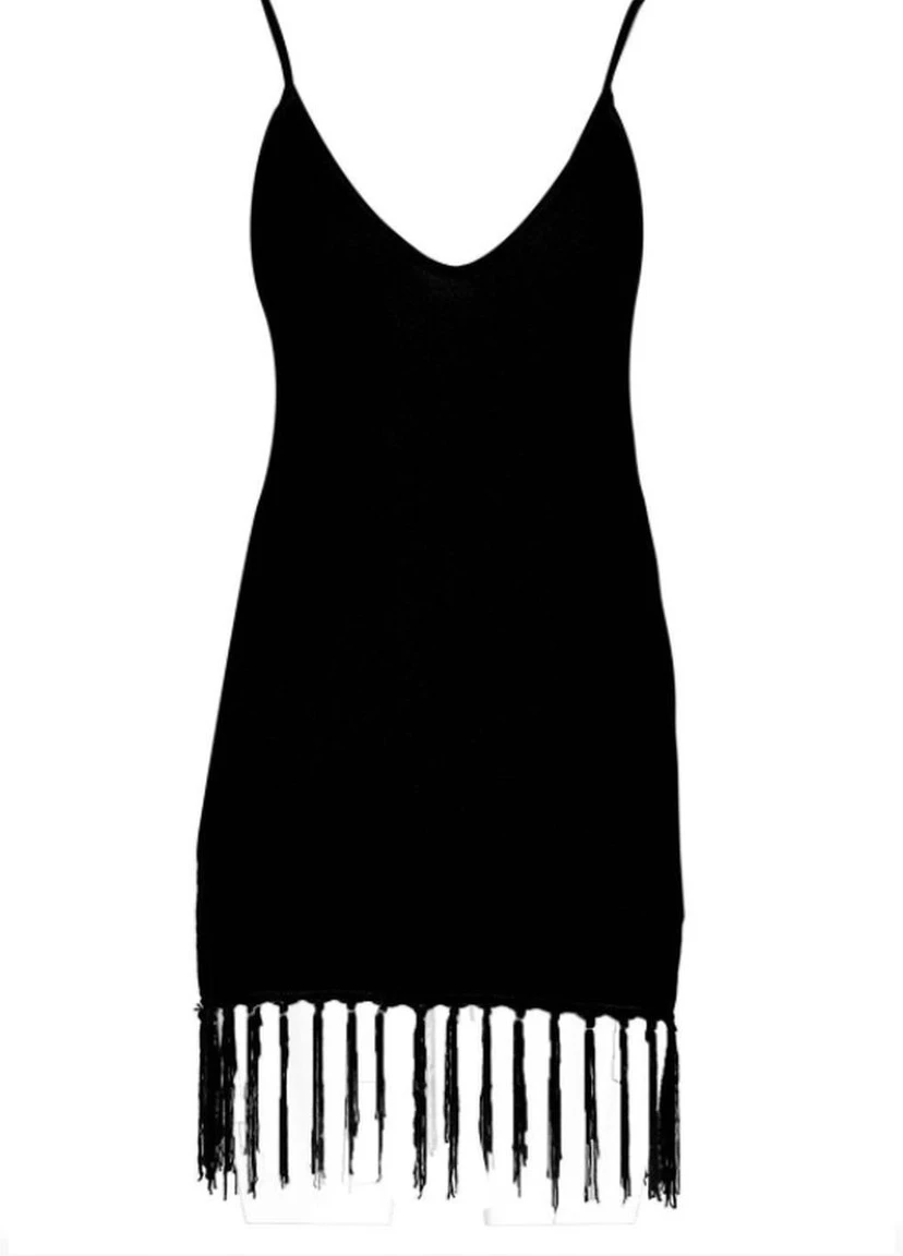 Чёрная платье Boohoo