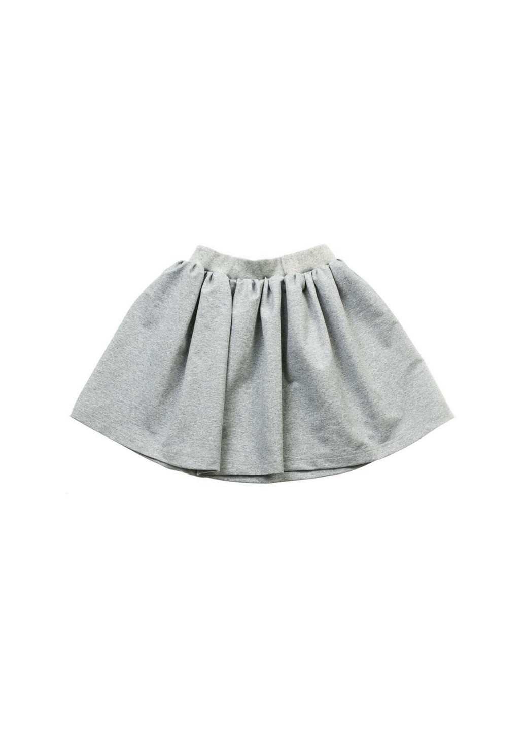 Серая однотонная юбка Kids Couture
