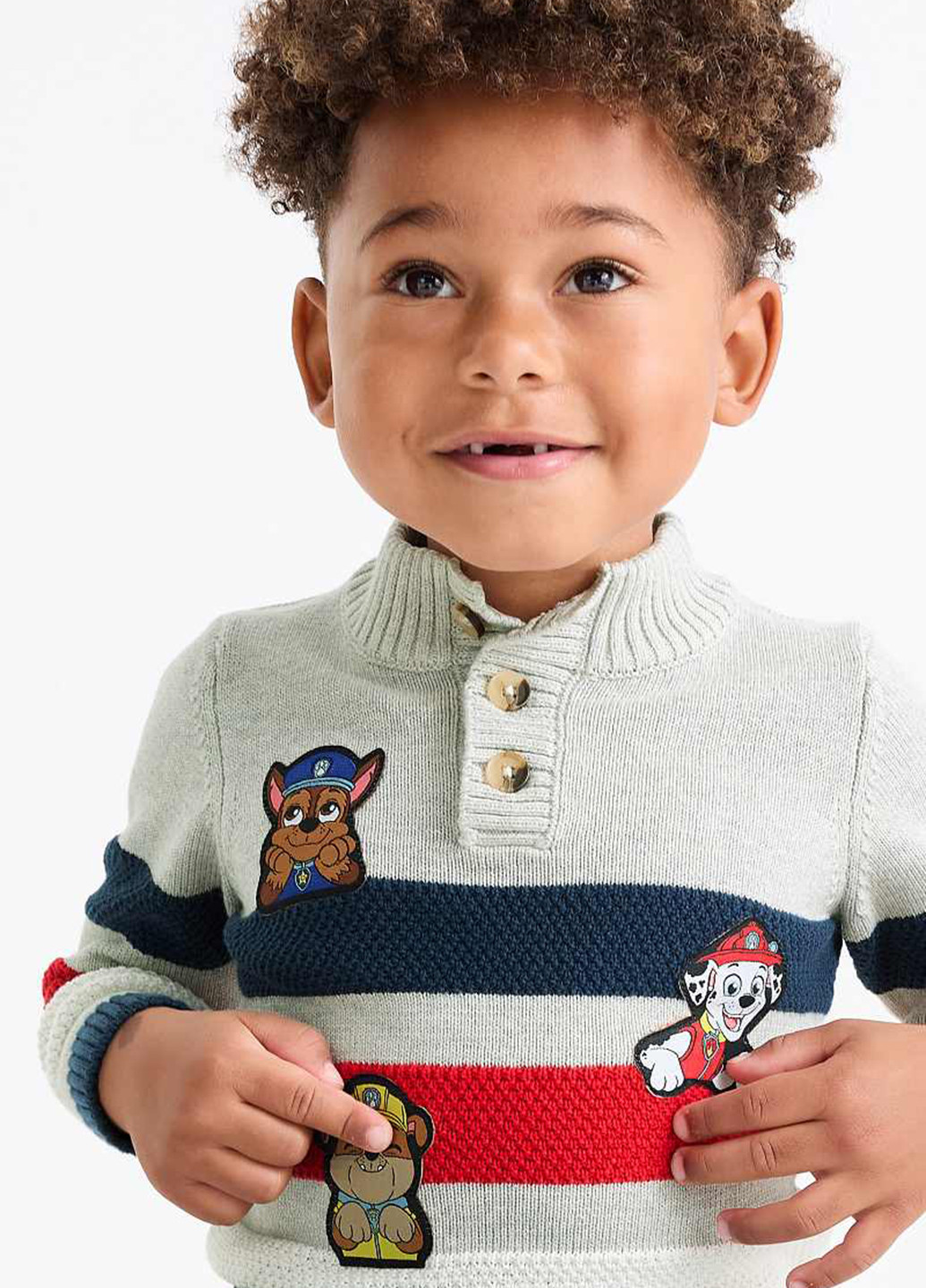 Светло-серый демисезонный свитер C&A