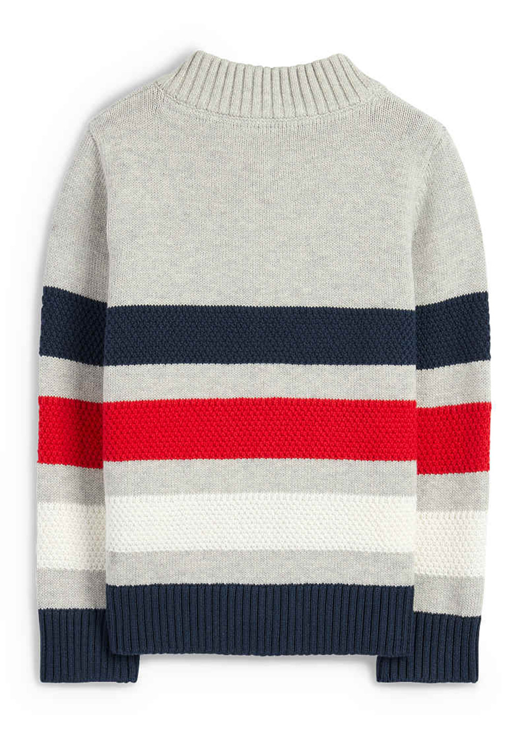 Светло-серый демисезонный свитер C&A