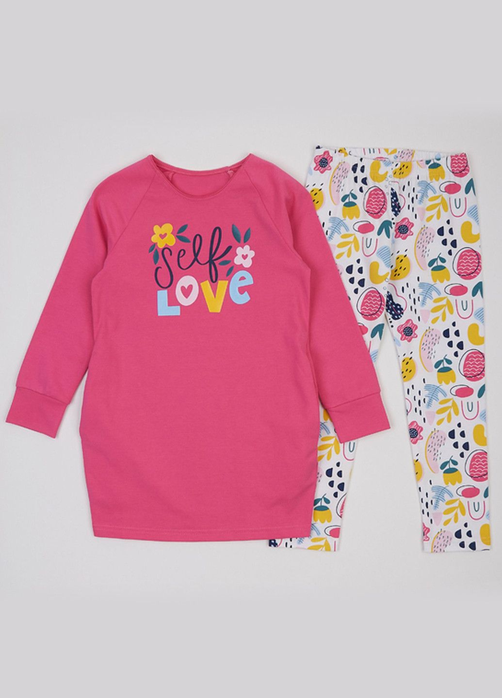 Комбинированный демисезонный комплект (туника, леггинсы) Ляля