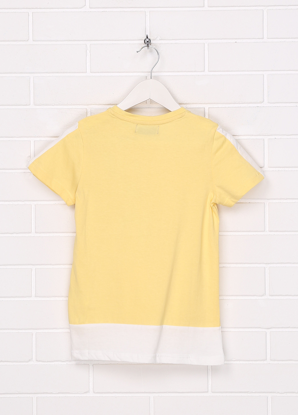 Желтая летняя футболка Glo-Story