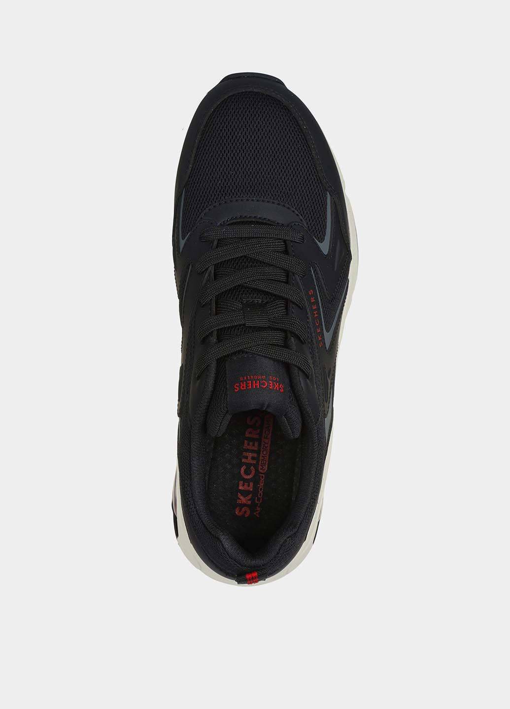 Черные демисезонные кроссовки Skechers