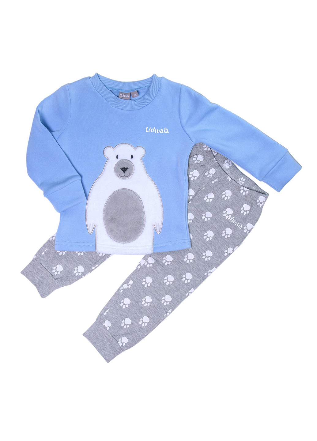 Голубая всесезон пижама (свитшот, брюки) Ushuaia