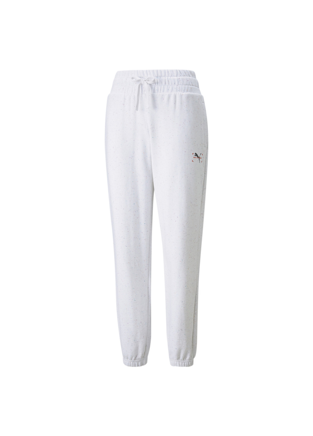 Белые спортивные демисезонные брюки Puma