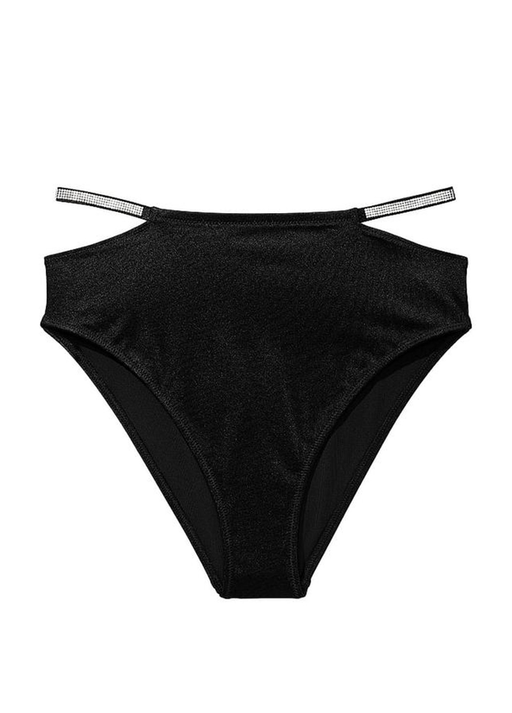 Черные купальные трусики однотонные Victoria's Secret