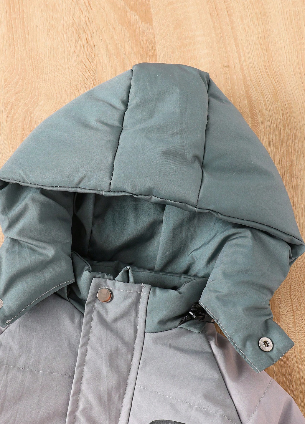 Комбінована демісезонна куртка SHEIN