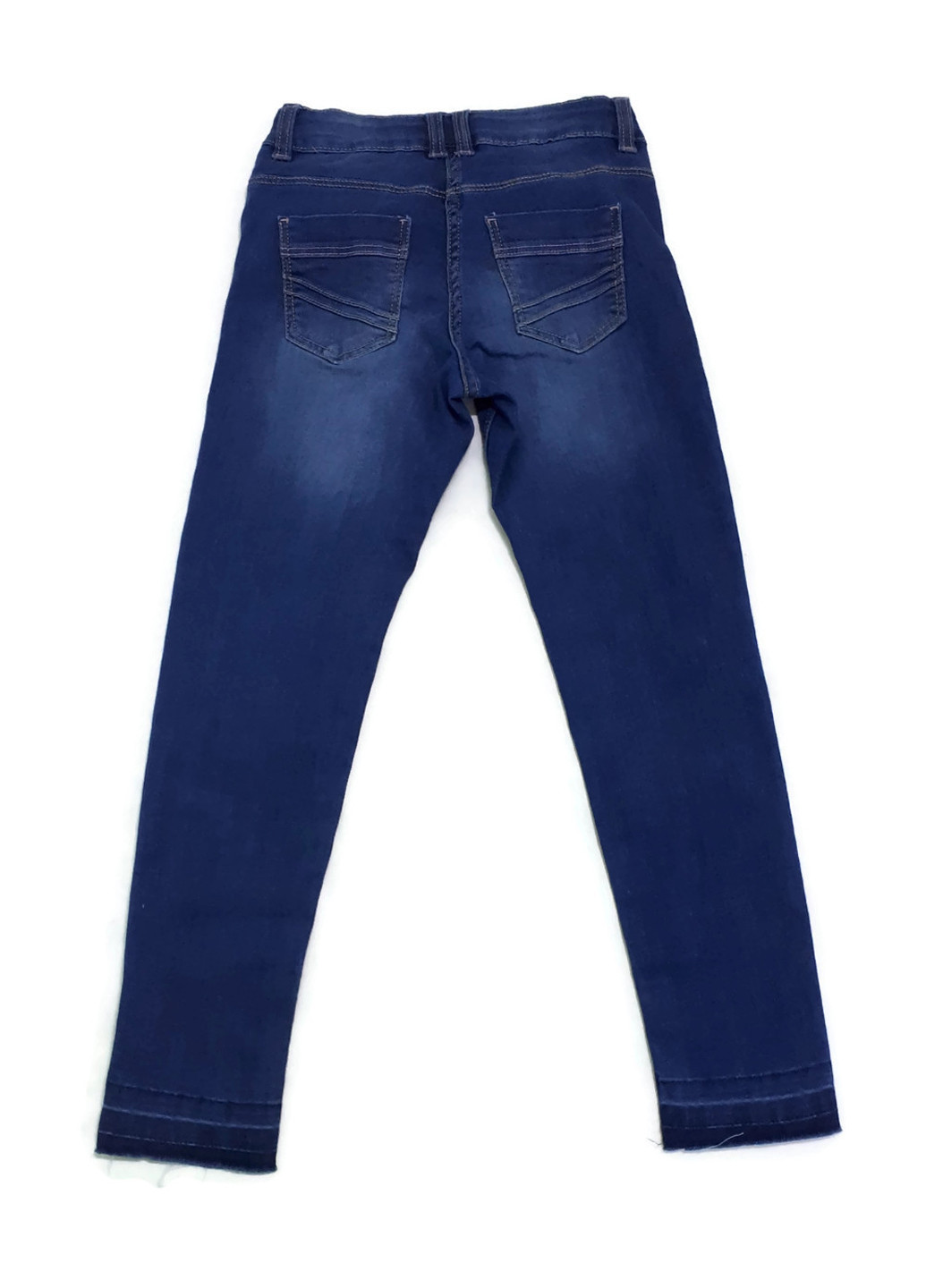 Блакитний демісезонний костюм (кардиган, джинси) брючний Pepperts