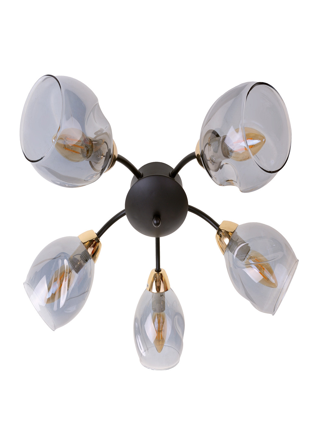 Люстра LK-718S/5 E14 BK+FG Brille (251891792)