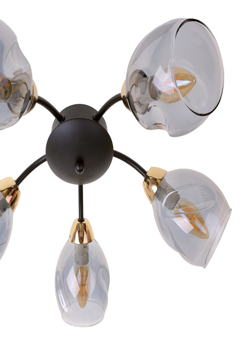 Люстра LK-718S/5 E14 BK+FG Brille (251891792)