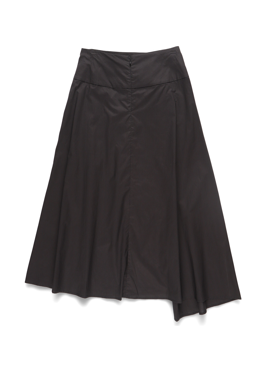 Черная кэжуал однотонная юбка InWear а-силуэта (трапеция)