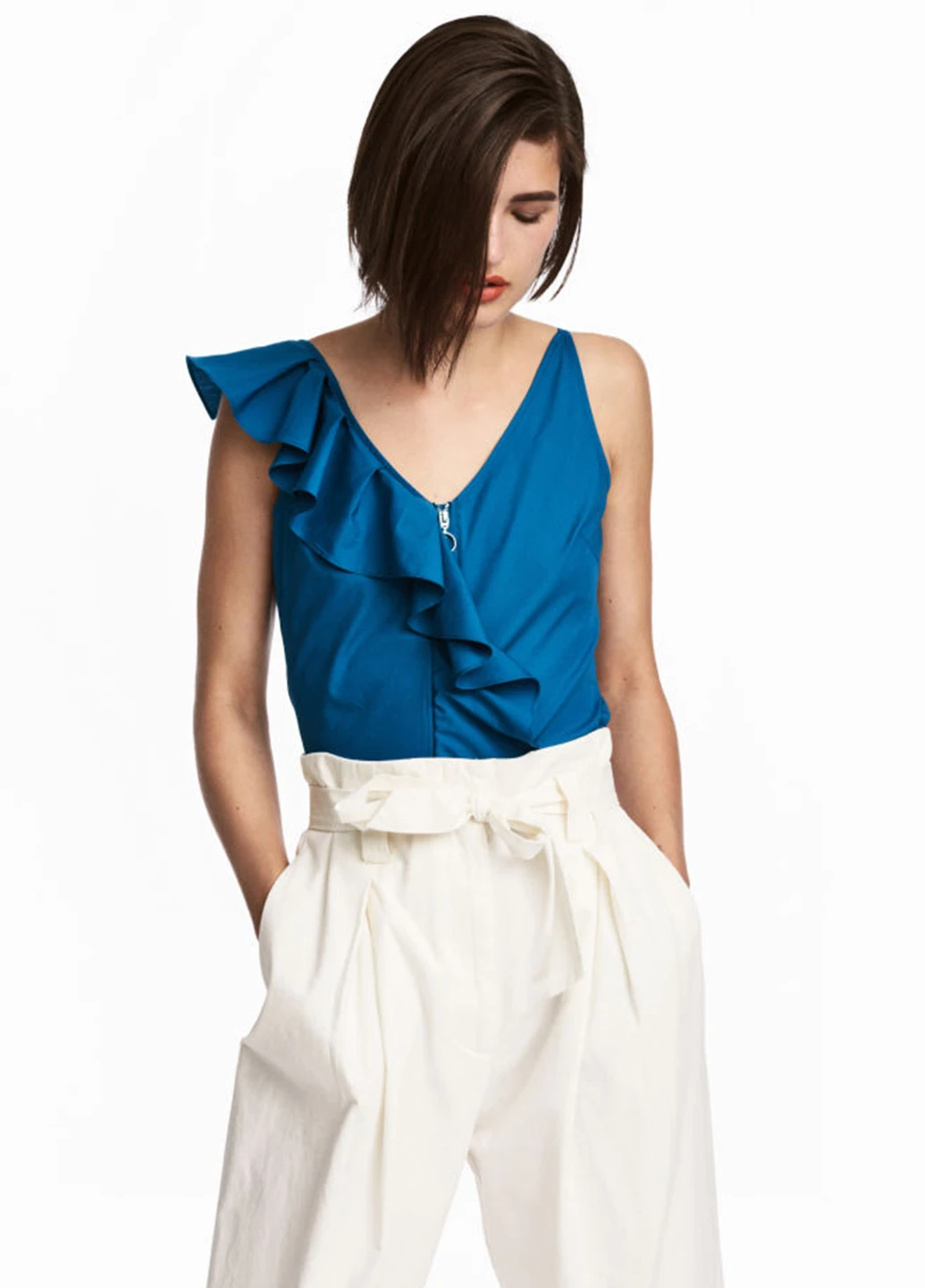 Топ літо,синій, H&M (245771523)