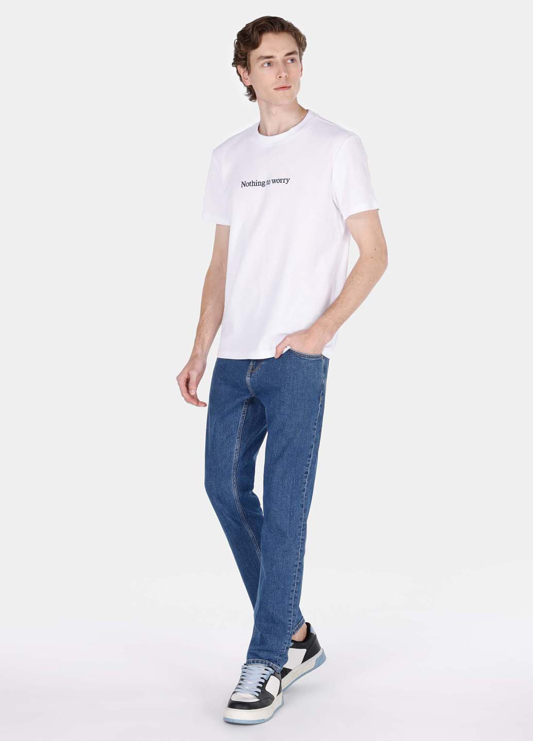 Белая футболка Colin's