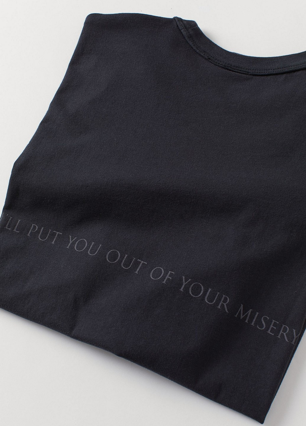 Графітова футболка H&M