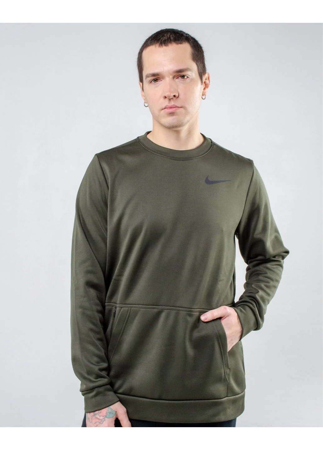 Кофта M NK TF TOP LS CREW Nike (253946675)