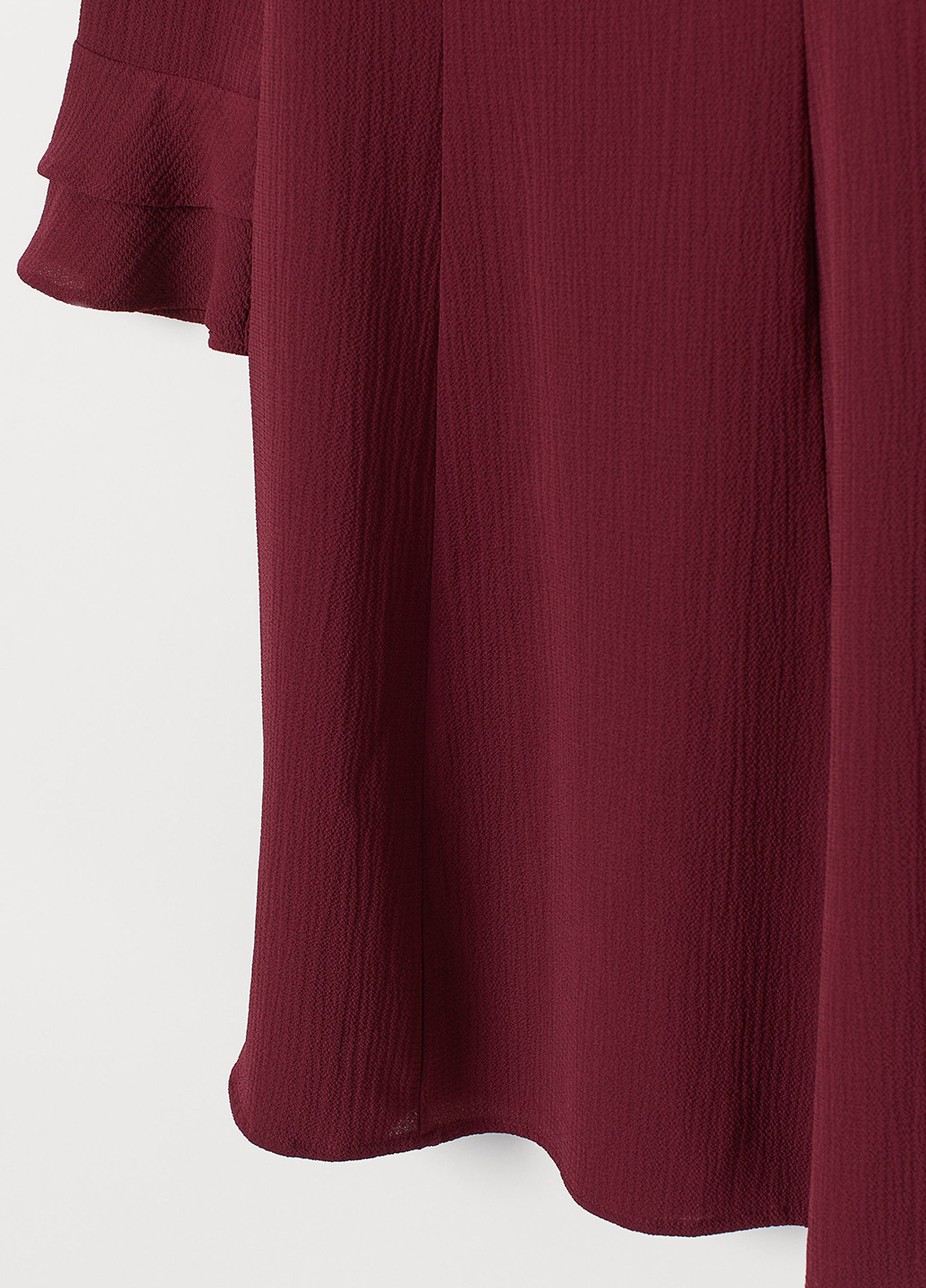 Бордова сукня H&M однотонна